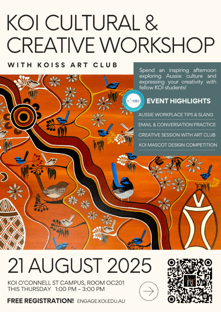 Aussie Workplace Culture and Art Club Workshop event photo 1
