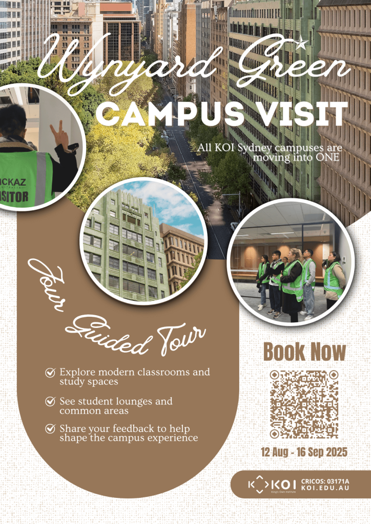 KOI Wynyard Green Campus Tours event photo 1