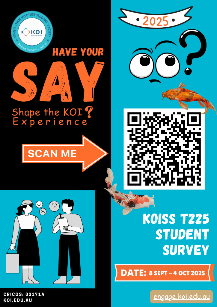 KOISS T225 Student Survey: Shape Your KOI Experience event photo 1