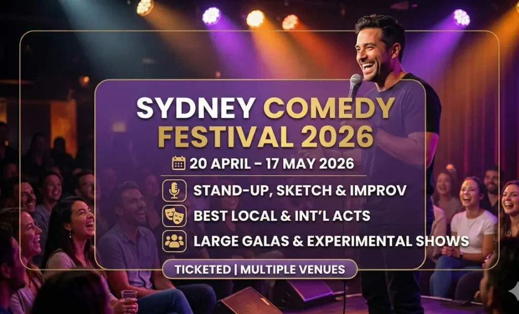 Sydney Comedy Festival 2026 event photo 1
