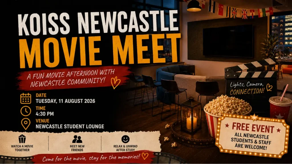 KOISS Newcastle Movie Meet poster