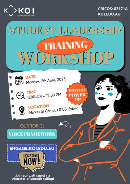 KOI Student Leadership Monthly Training